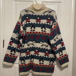 Prides Landing Women’s Turtleneck Sweater Vintage Size Medium